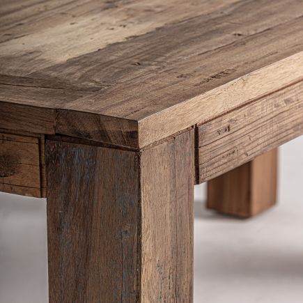 Imagen de Detalle Mesa de Comedor de Madera Caille
