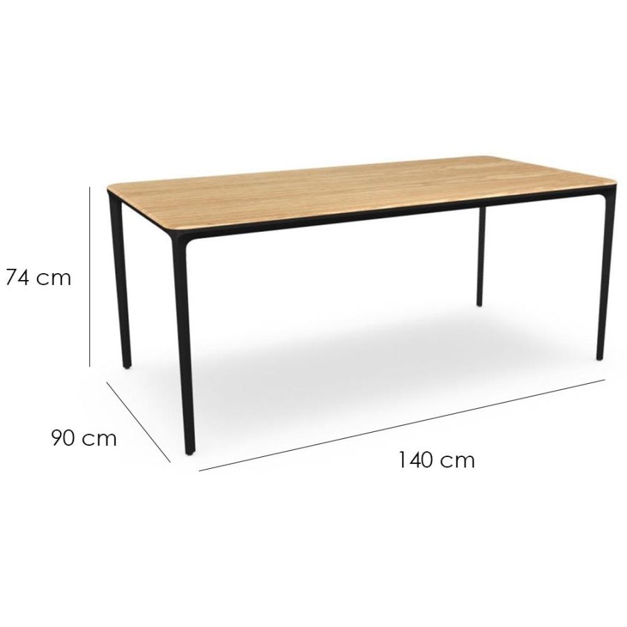 Mesa Comedor Rectangular Madera ‘SLIM’
