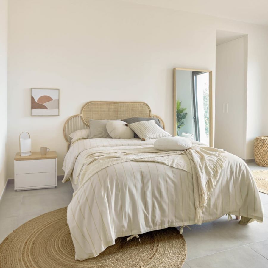 Natural Finish Mirror 180x80 'Nerina' 180x80