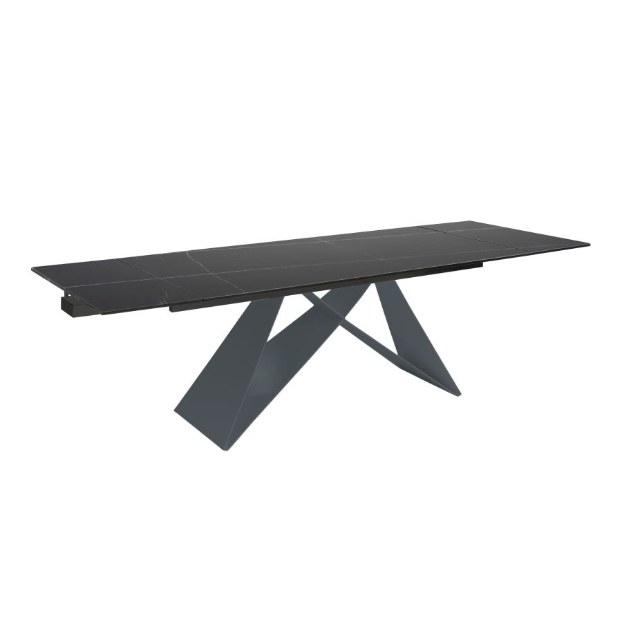Porcelain 'Mumm' Extendable Dining Table