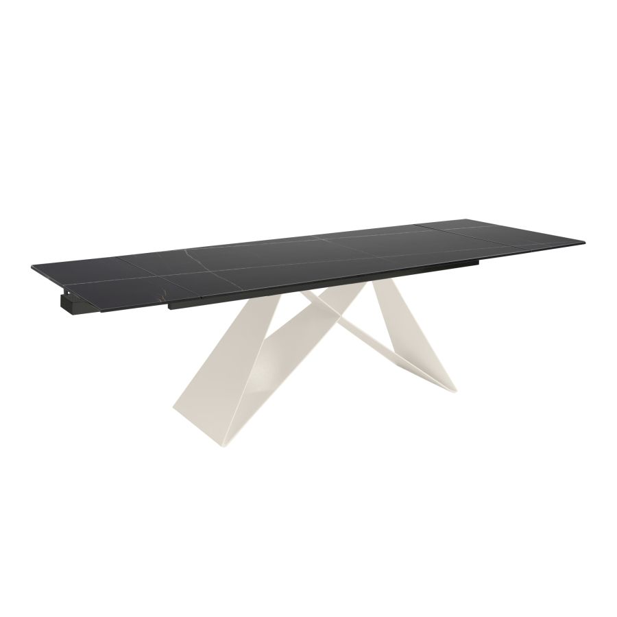 Porcelain 'Mumm' Extendable Dining Table
