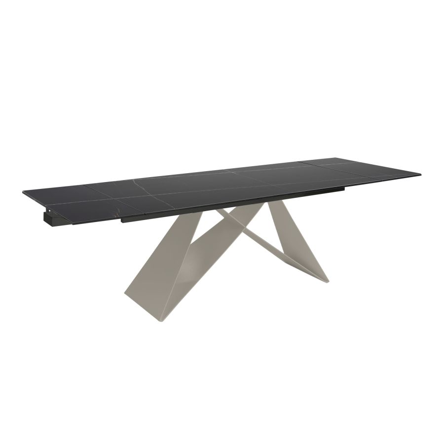 Porcelain 'Mumm' Extendable Dining Table