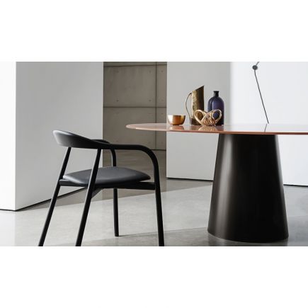 Round glass table Totem | Procomobel