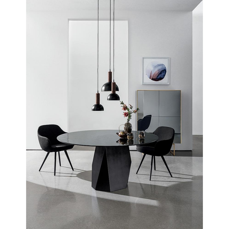 Mesa redonda cristal ‘Deod’