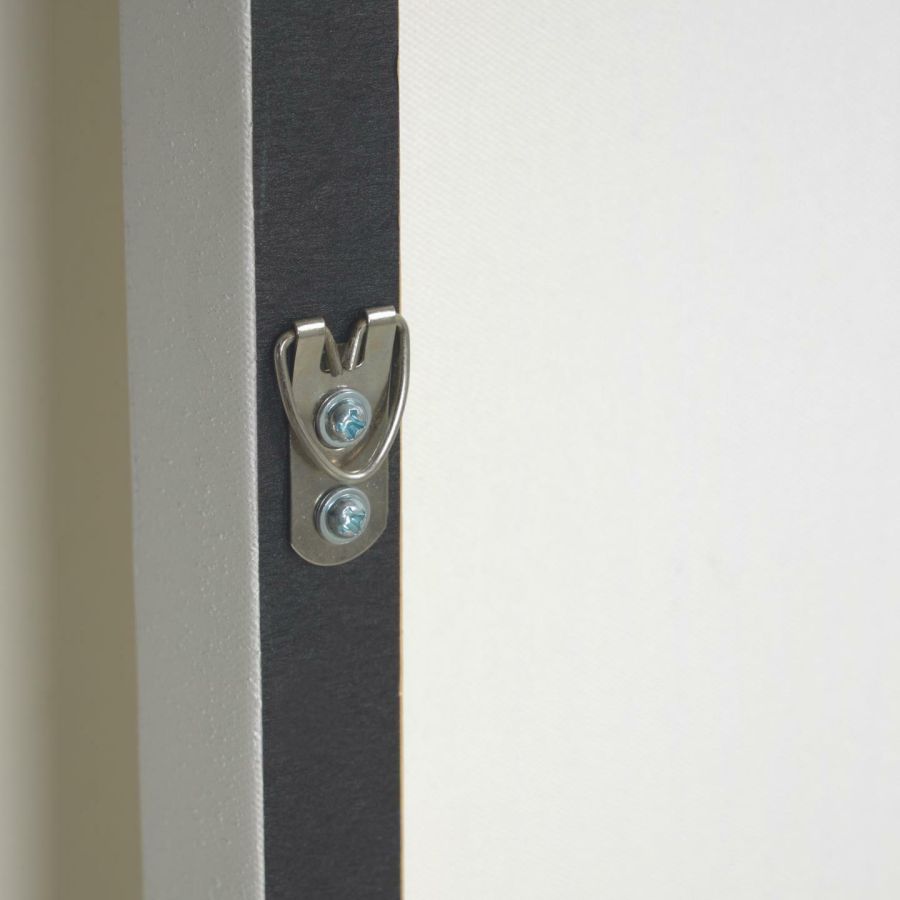 White Striped Canvas 'Adelta'