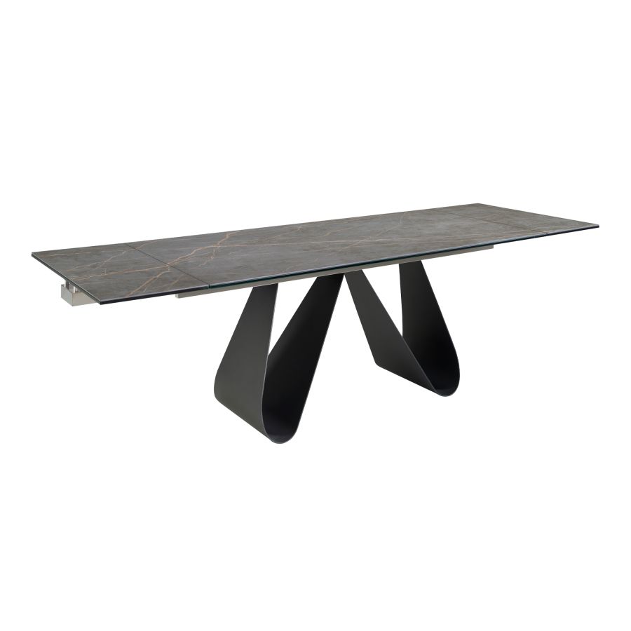 Extending Dining Table Porcelain Tile 'Papallona'