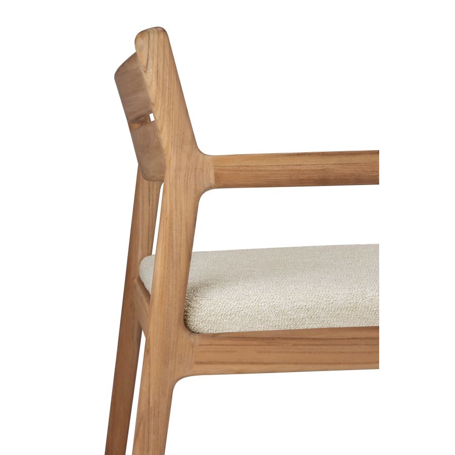 Silla Exterior Teca con Brazos ‘Jack’
