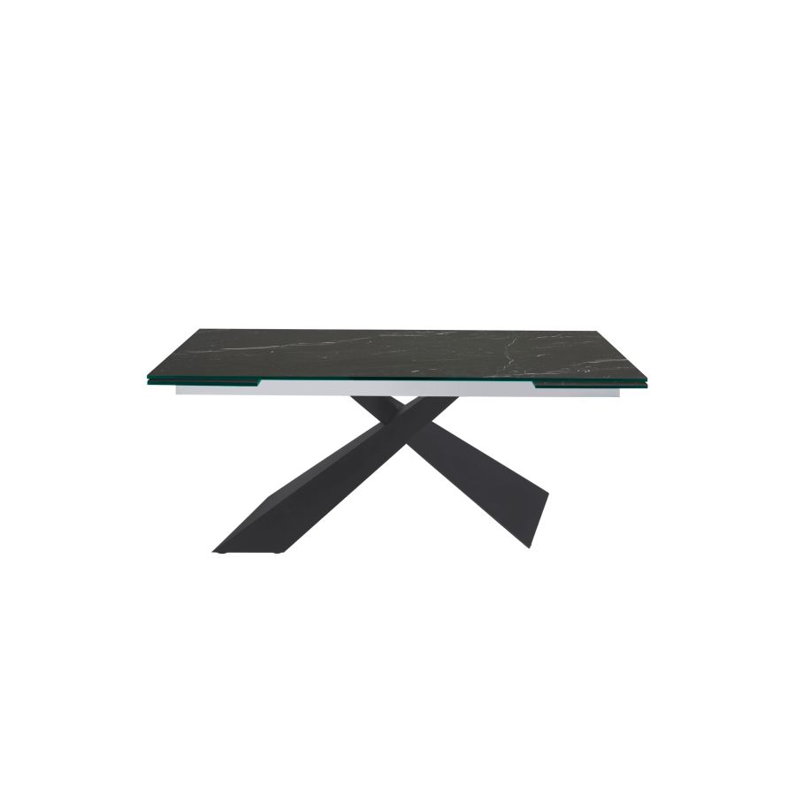 Jasper' Porcelain Tile Extending Dining Table