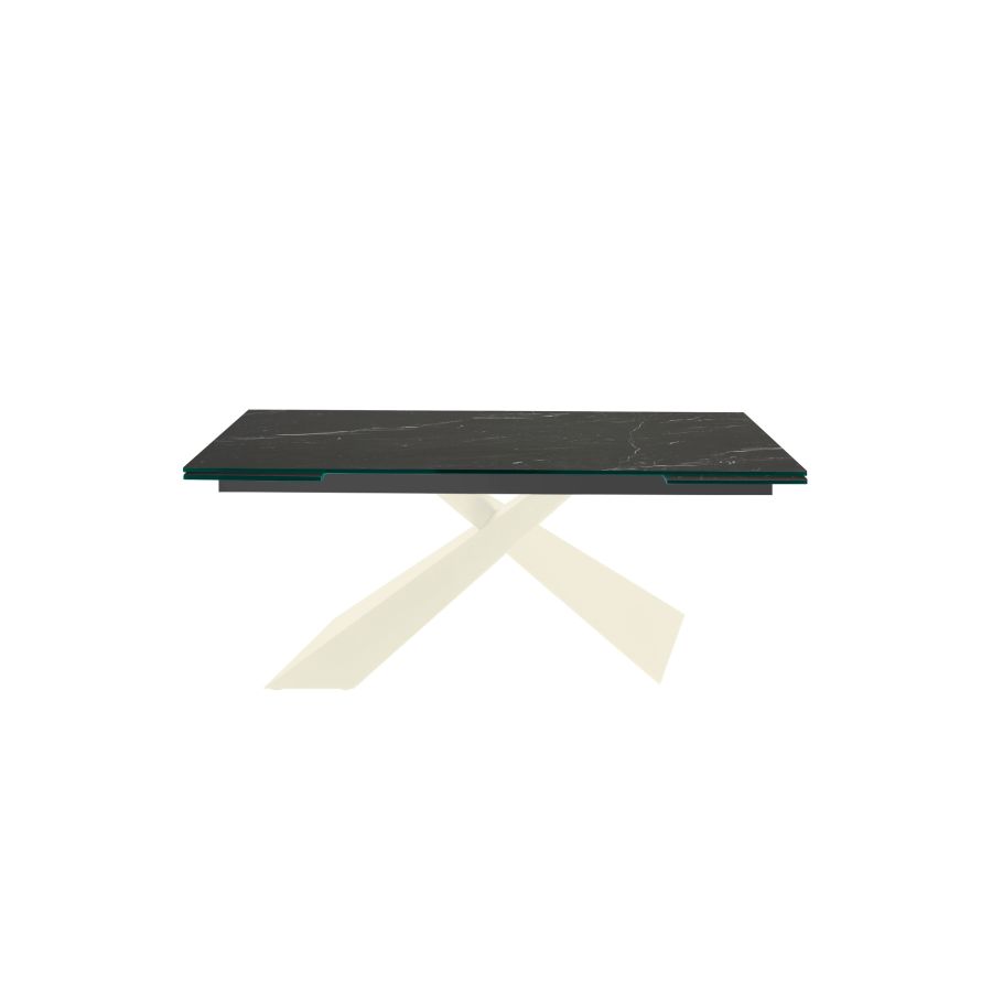 Jasper' Porcelain Tile Extending Dining Table