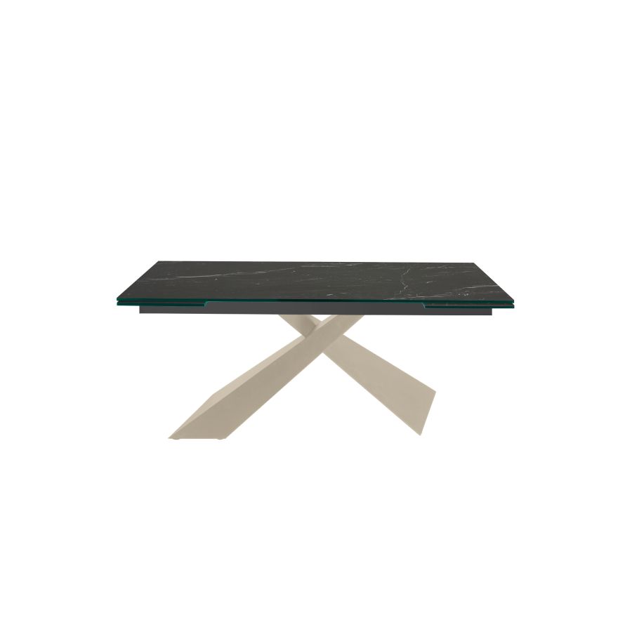 Jasper' Porcelain Tile Extending Dining Table