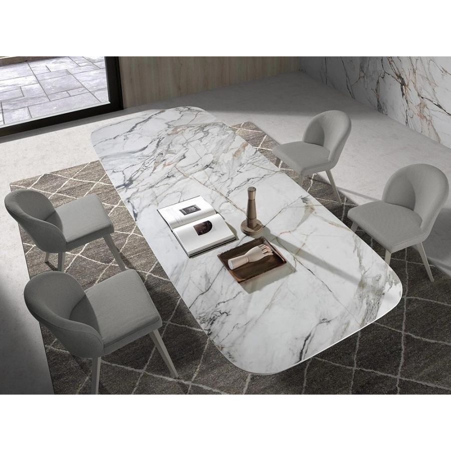Jasper' Porcelain Tile Dining Table