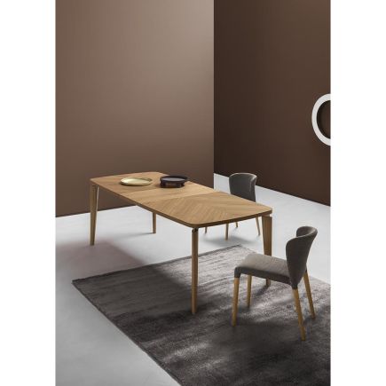 Foto en Ambiente en Comedor de la Mesa de Comedor Extensible Madera ‘Fyra’