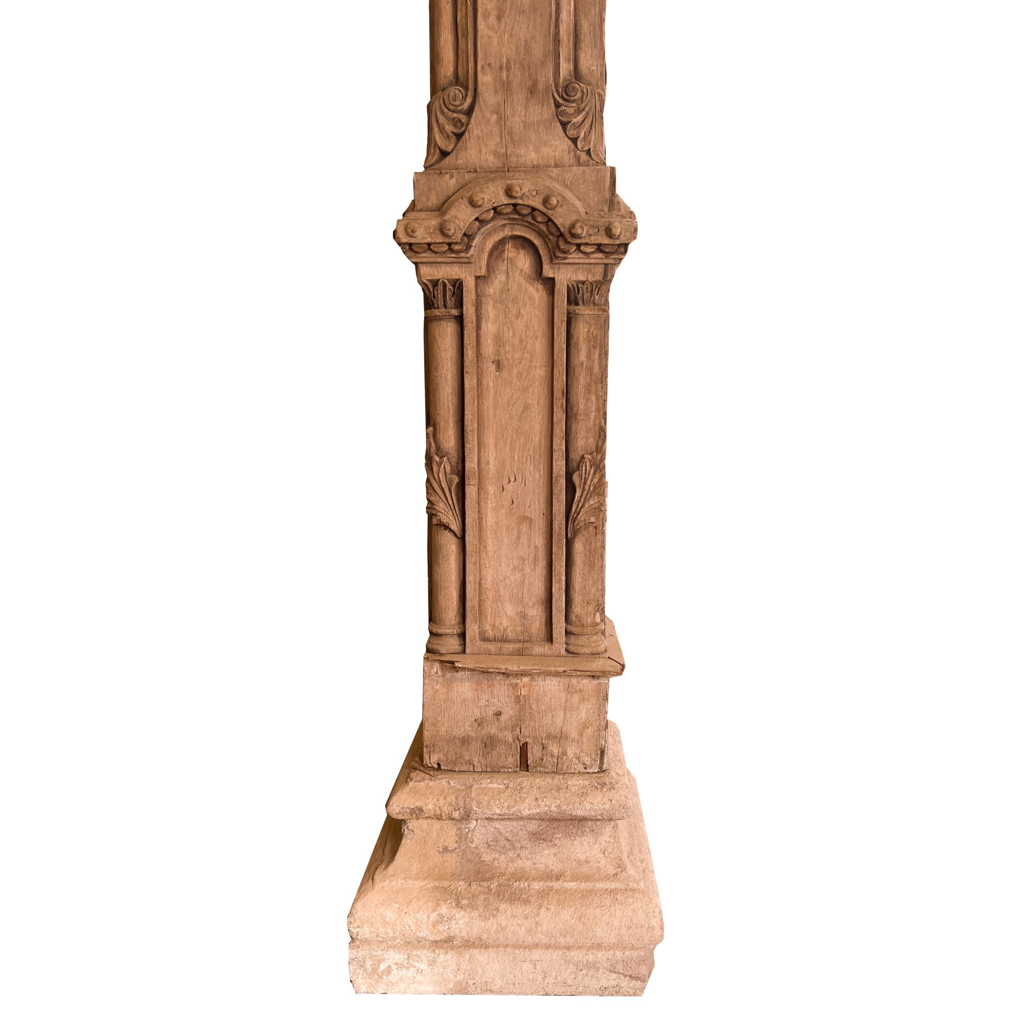 Antique Door and Teak Columns 'Manas'