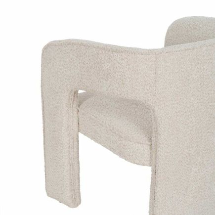 Imagen de Detalle Reposabrazos Silla Beige con Reposabrazos ‘Yapa’