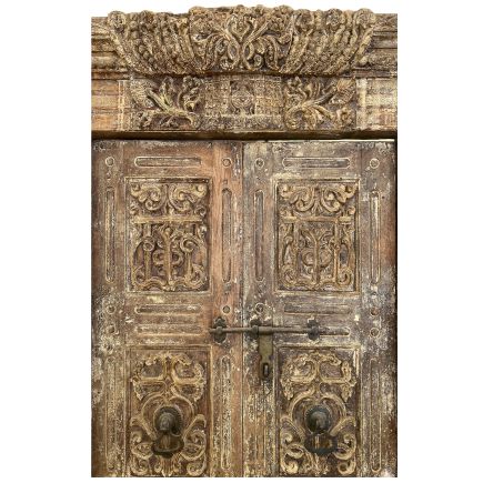 Drtalle Frontal Puerta Antigua Teca Vaigai