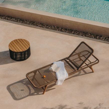 Foto en Ambiente Tumbona de Exterior ‘Dandara’ Beige