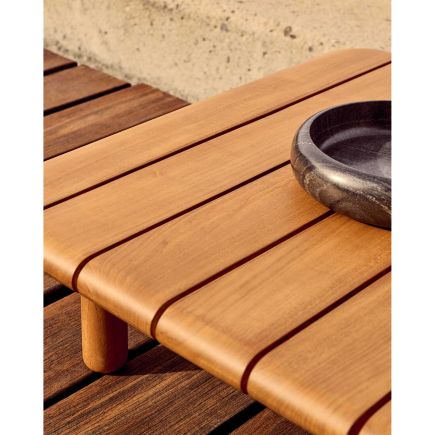 Foto en Ambiente Detalle Mesa de Centro Exterior Turqueta