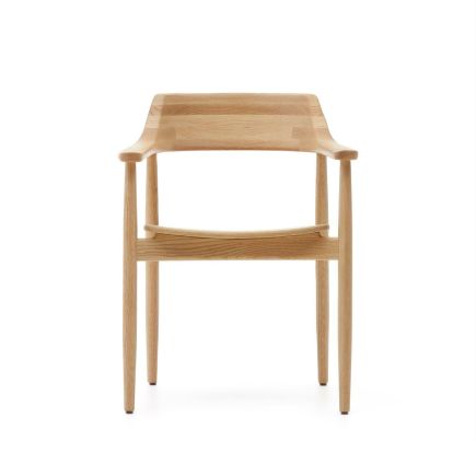 Vista Frontal Silla Comedor Exterior Fondes