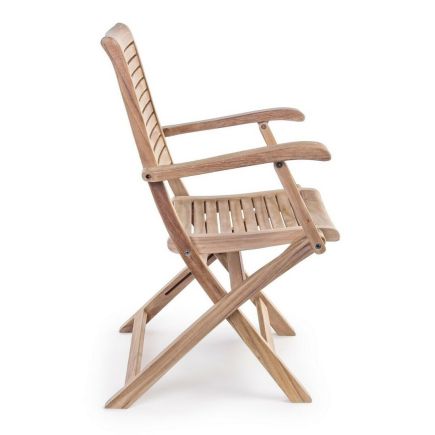 Vista Lateral Derecha Silla Exterior con Branzo Nairobi