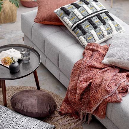 Acrylic Orange Blanket Haldis | Procomobel