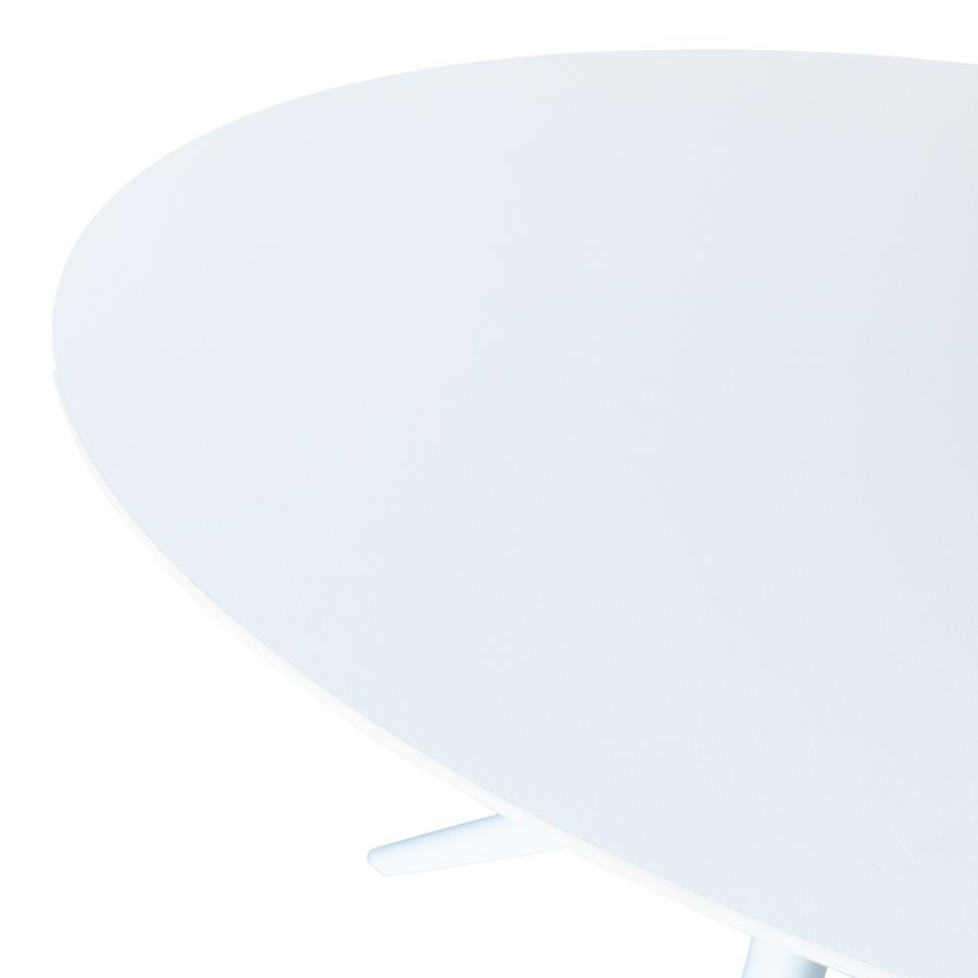 Mari-sol' Round Outdoor White Table