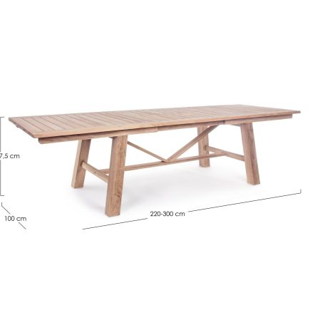 Dimensiones Mesa Extensible 200 CM Nairobi