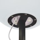 Lámpara de Mesa de Exterior ‘Dinesh’ Negro