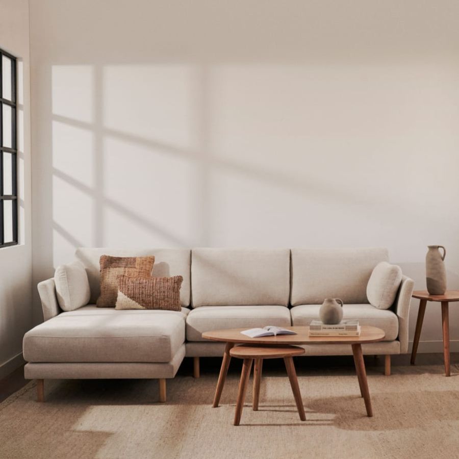 Acacia Wood Coffee Table 'Eluana'