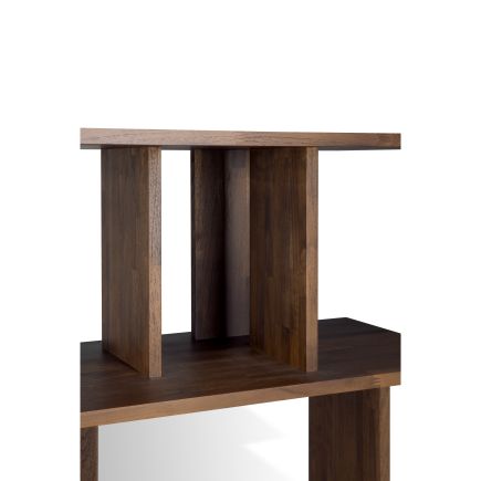 Imagen de Detalle Madera Estantería Madera de Teca Irregular