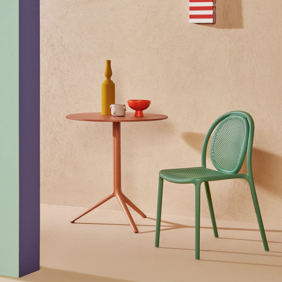 Mesa Abatible de Exterior Redonda ‘Elliot’