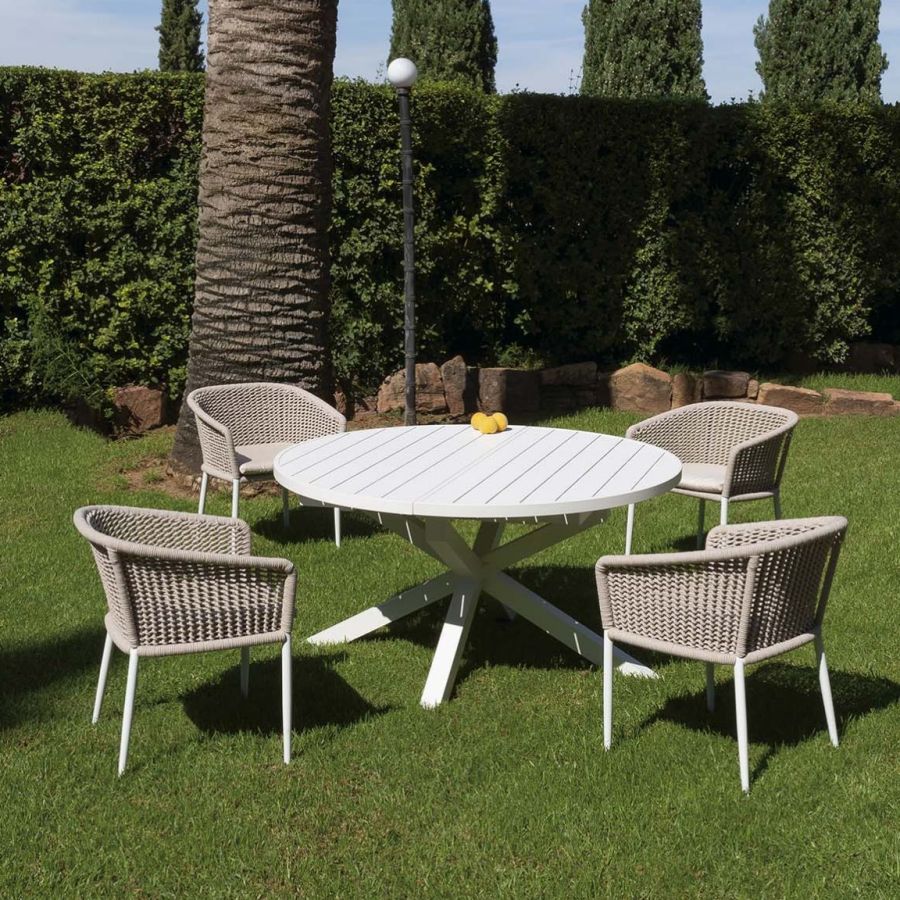 Mesa de Comedor Redonda Extensible ‘Vlad’