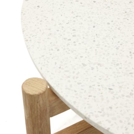 Imagen de Detalle Mesa de centro Cemento Ø 84,4 cm ‘Pola’