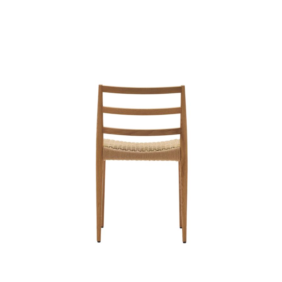 Oak Wooden Dining Chair 'Analy'