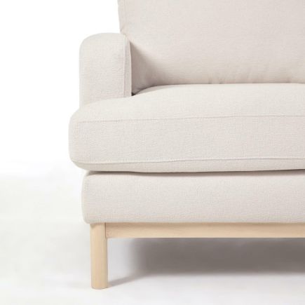 Imagen de Detalle lateral Sofá de 3 Plazas con Chaise longue ‘Mihaela’