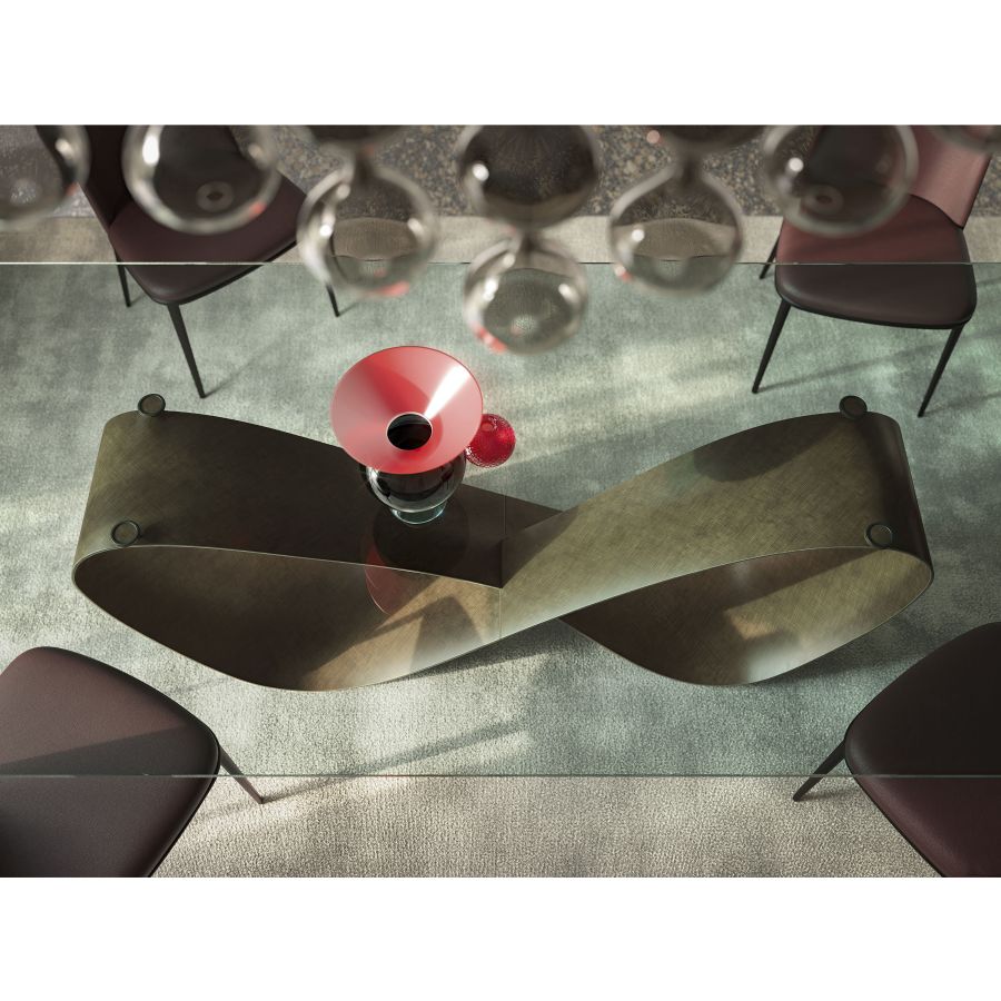 Mesa Comedor Cristal ‘Butterfly Rectangular’