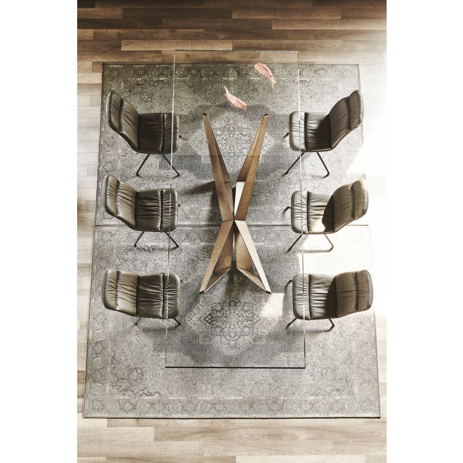 Mesa Comedor Cristal ‘Skorpio Rectangular’