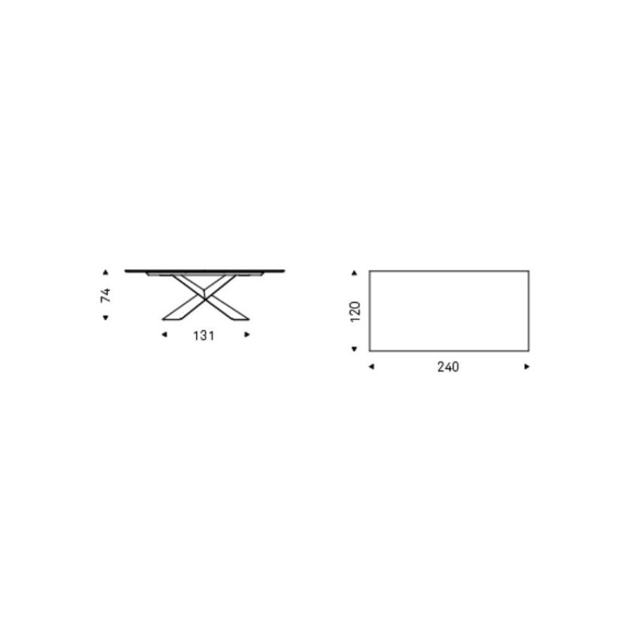 Mesa Comedor Keramik ‘Tyron Rectangular’