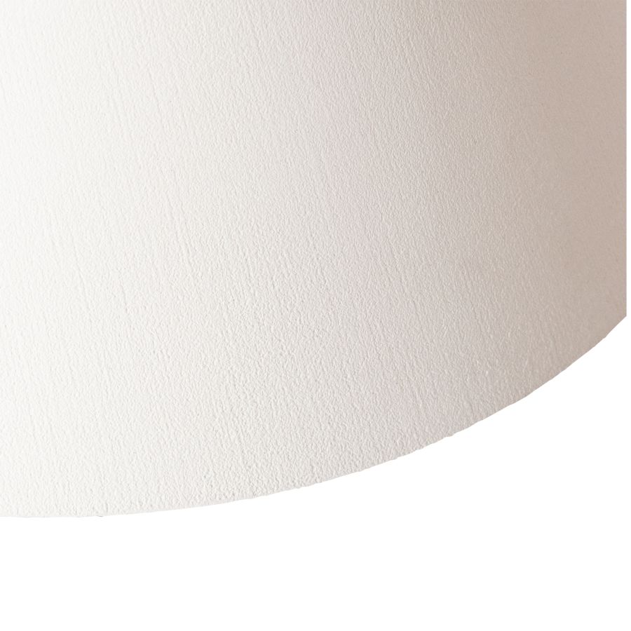 Round Cemented White 'Clay' Dining Table