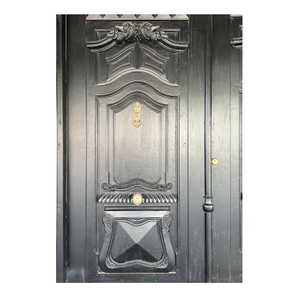 Detalle Puerta Antigua Tallada de Teca ‘Pennar’