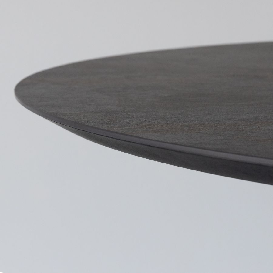Round Porcelain Tile Dining Table 'Canopus'