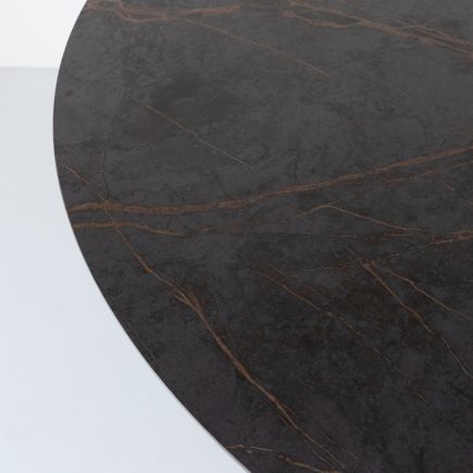 Imagen de Detalle Sobre Por abajo Mesa Comedor Redonda Porcelánico ‘Canopus’