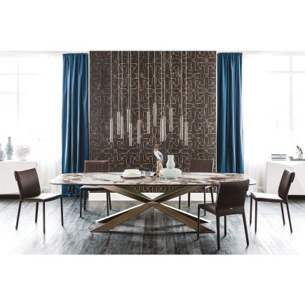 Foto Ambiente Mesa Comedor Keramik ‘Spyder’ Sagonada