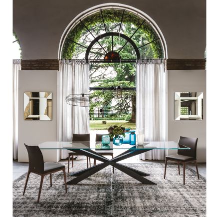 Foto Ambiente 5 Mesa Comedor Cristal ‘Spyder’ Rectangular