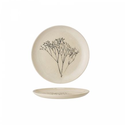 Gres Floral Flat Dish Engla | Procomobel