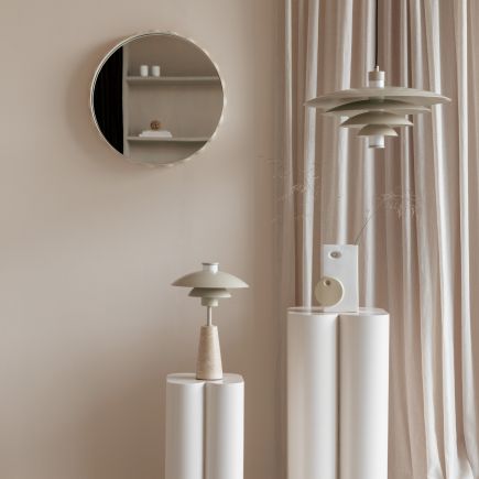 Foto en Ambiente Espejo Redondo ‘Bubbles’ Beige