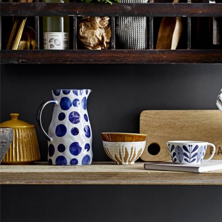 Pocelana Pitcher with Polka Dots Porir | Procomobel