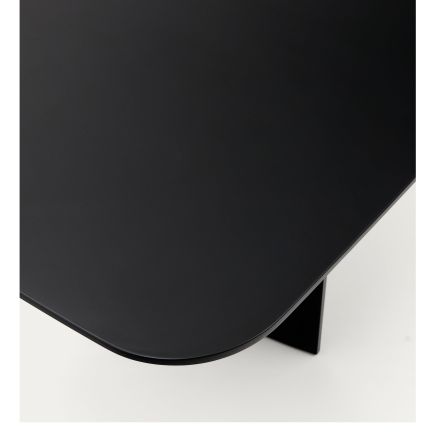 Detalle 1 Mesa de Comedor DM negra ‘Litto’