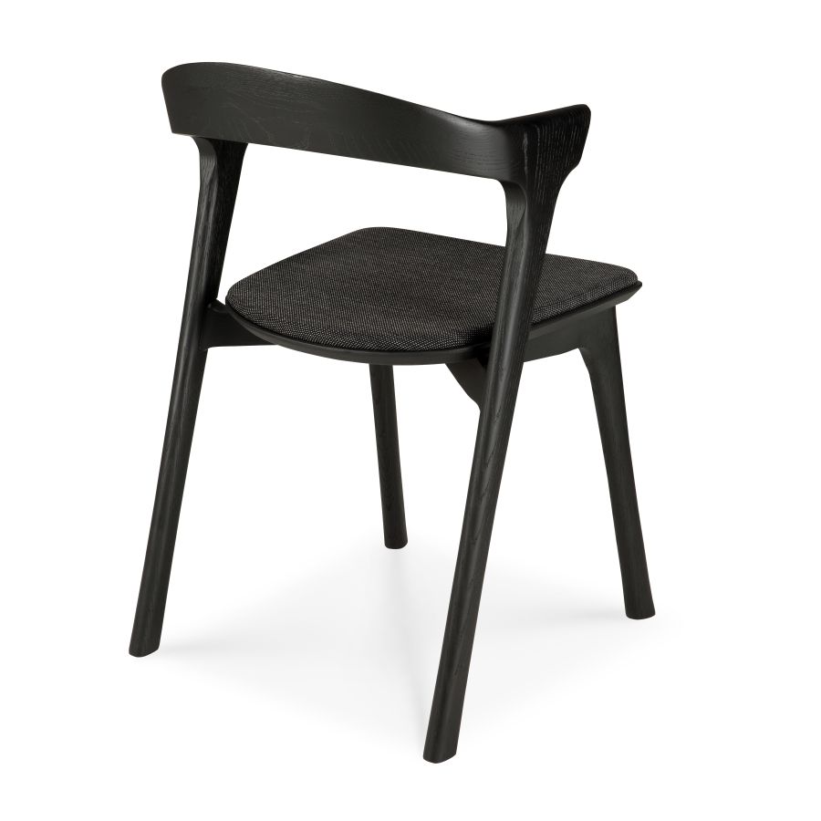 Black Oak Upholstered 'Bok' Chair
