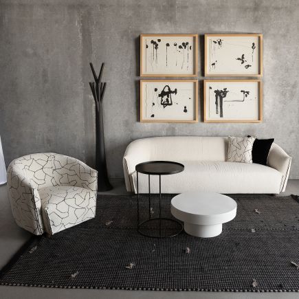 Foto en Ambiente Cuadro Rectangular Lienzo ‘Caetano II’