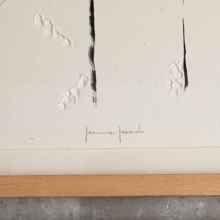 Imagen de Detalle Firma Cuadro Rectangular Lienzo ‘Caetano III’